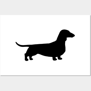 Dachshund Silhouette | Wiener Dog Posters and Art